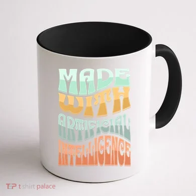Made With Artificial Intelligence Coffee Mug back
