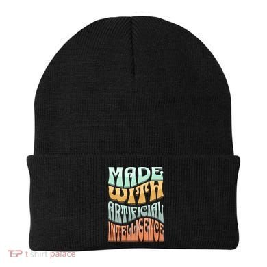 Made With Artificial Intelligence Beanie