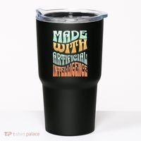 Made With Artificial Intelligence Tumbler thumb 0