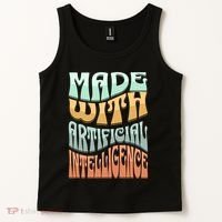 Made With Artificial Intelligence Tank Top thumb 2