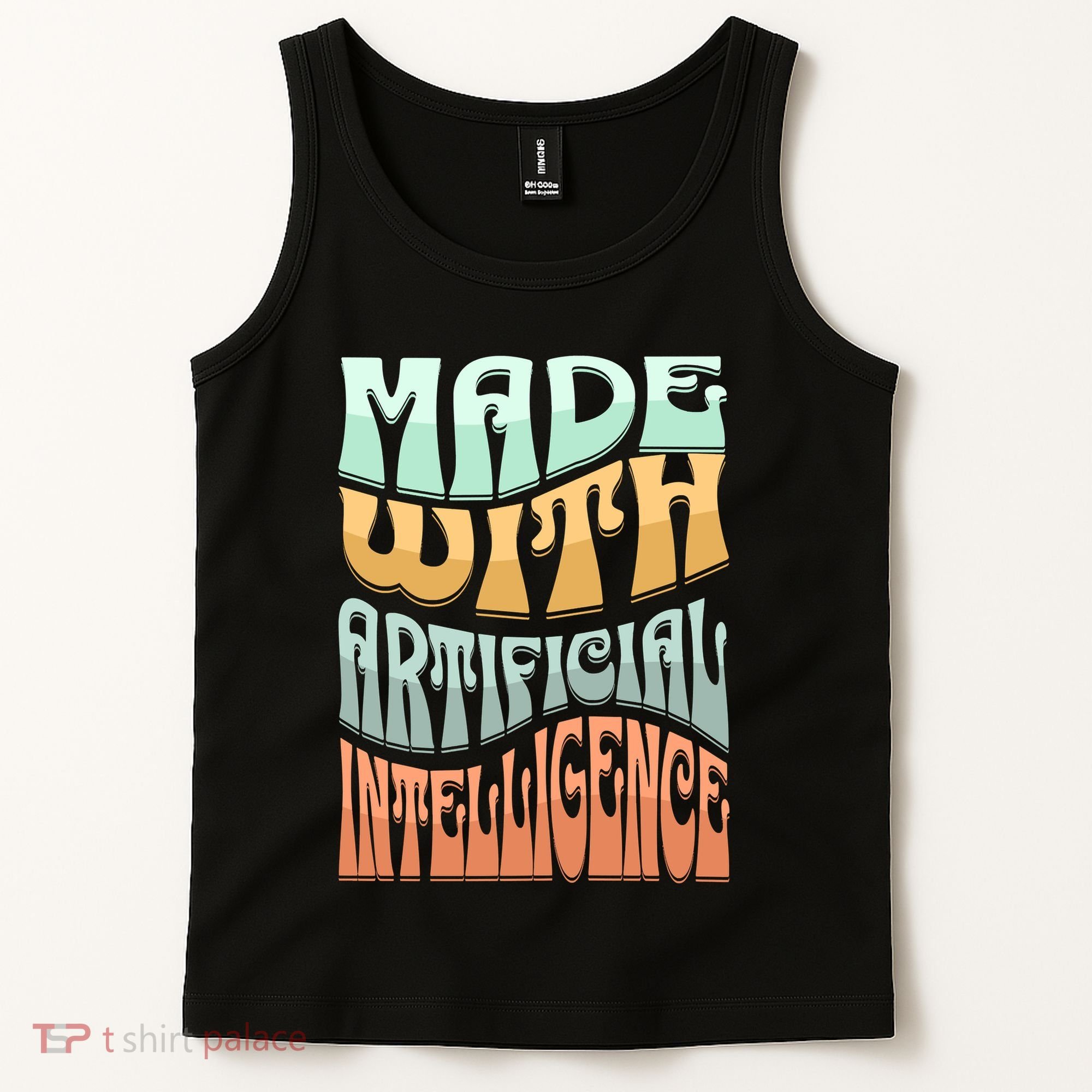 Made With Artificial Intelligence Tank Top