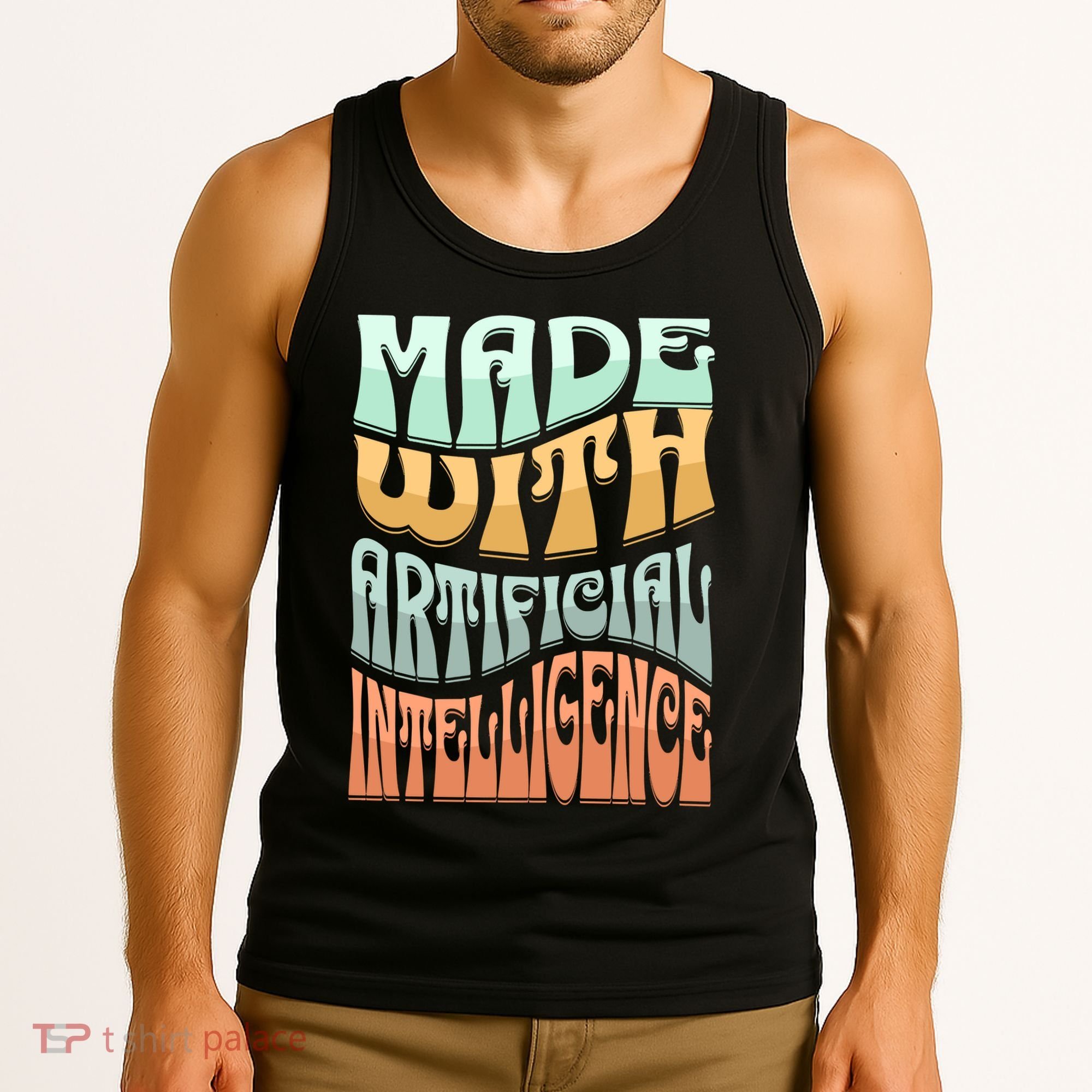 Made With Artificial Intelligence Tank Top