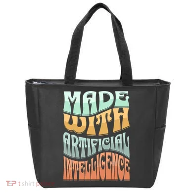 Made With Artificial Intelligence Tote Bag