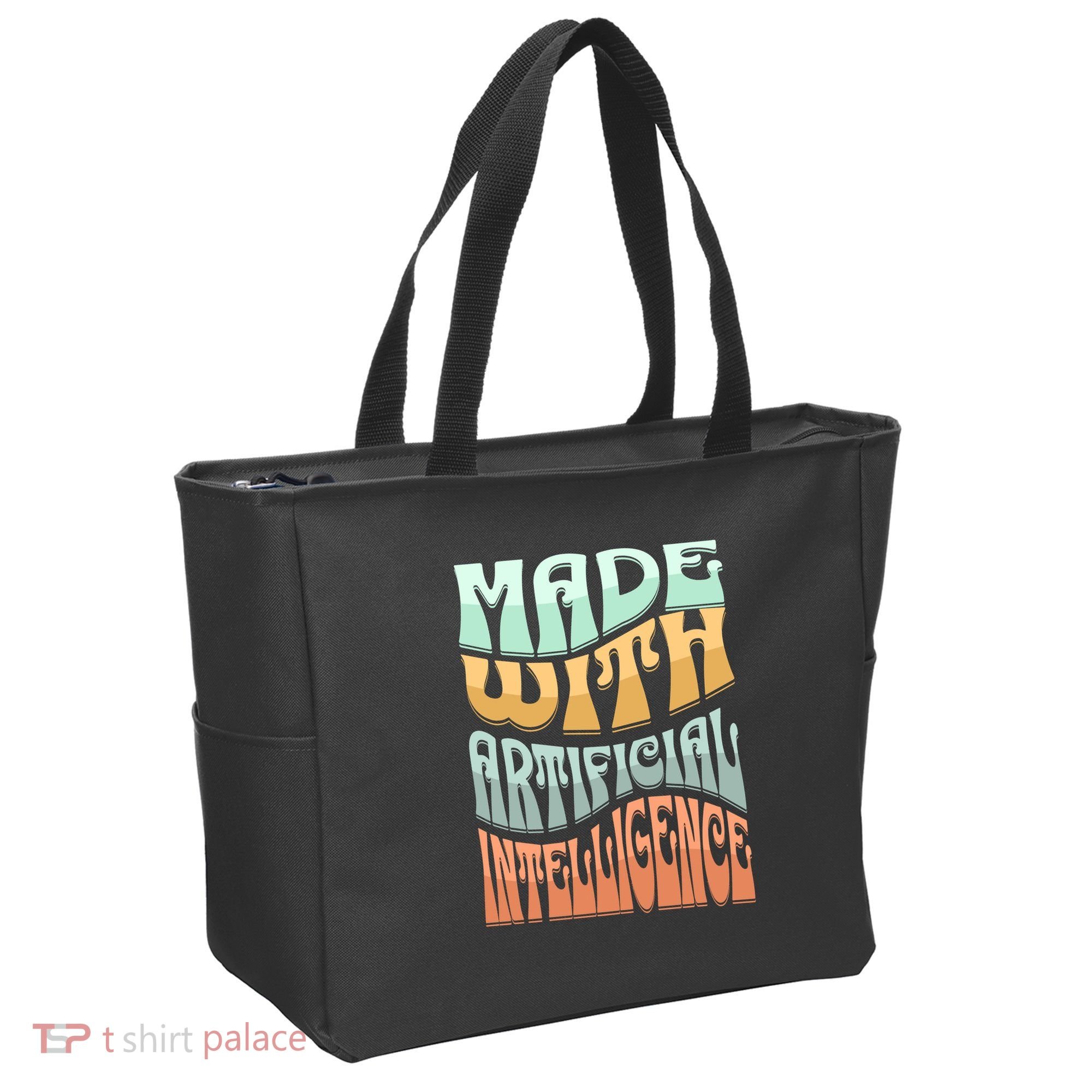 Made With Artificial Intelligence Tote Bag