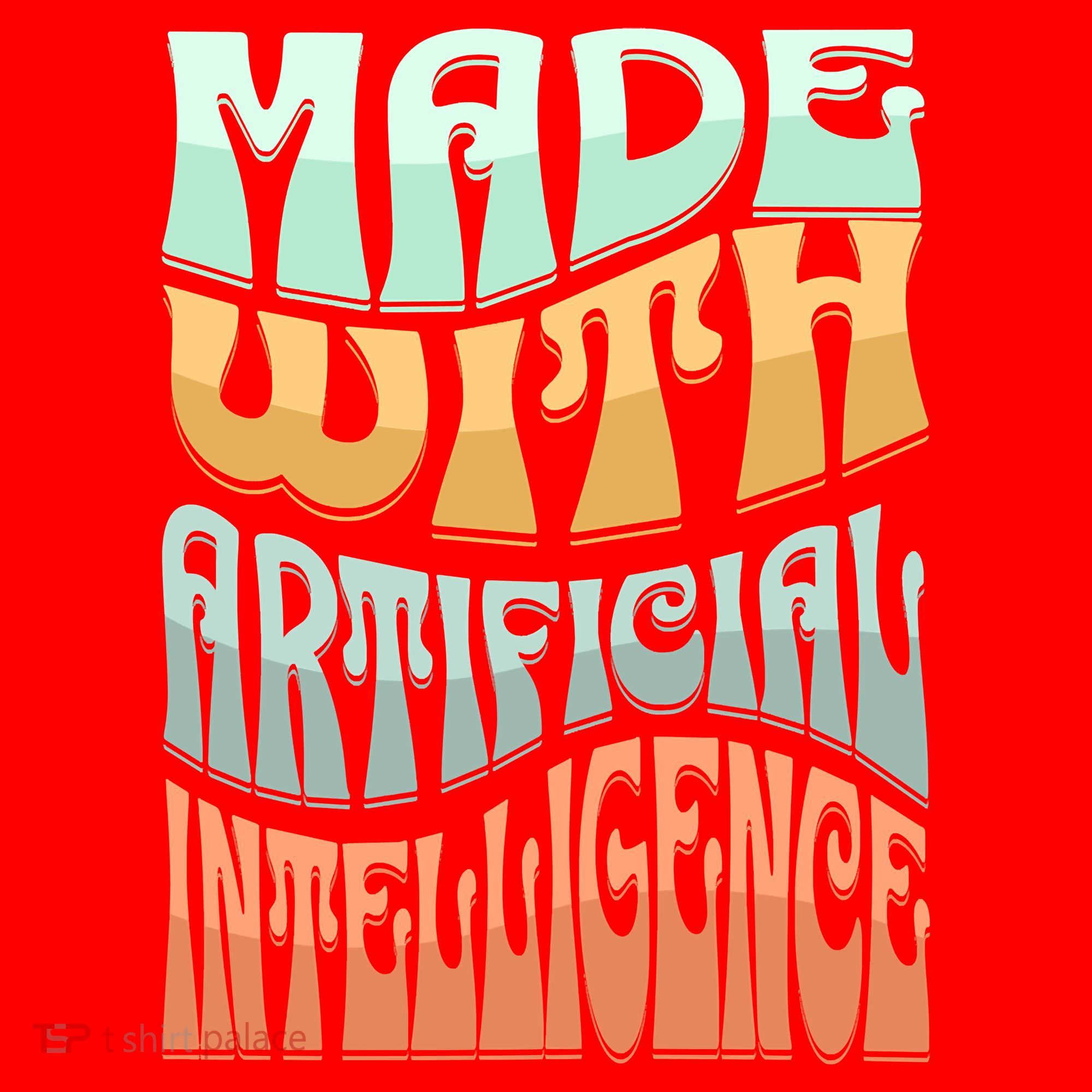 Made With Artificial Intelligence Santa Hat