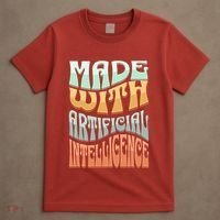 Made With Artificial Intelligence T-Shirt thumb 4