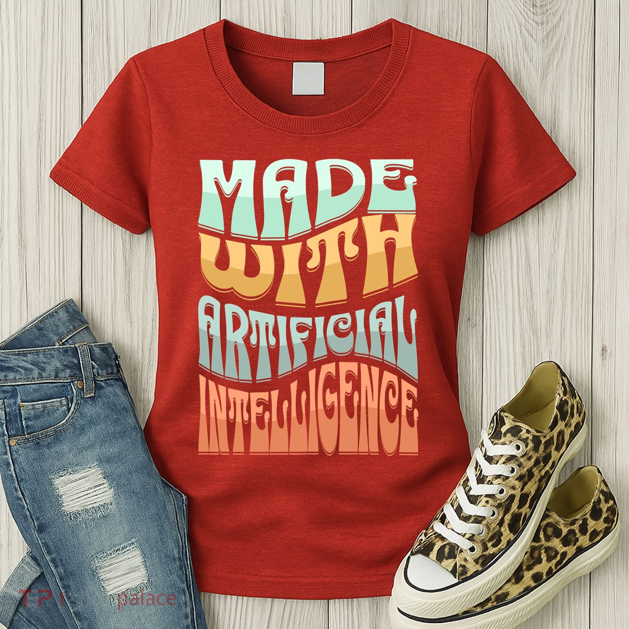 Made With Artificial Intelligence Women's T-Shirt