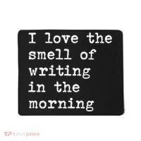 Morning Writing Author Book Journalist Novelist Funny Gift Mousepad thumb 0