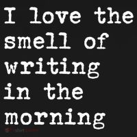 Morning Writing Author Book Journalist Novelist Funny Gift Mousepad thumb 1