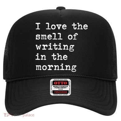 Morning Writing Author Book Journalist Novelist Funny Gift Hat