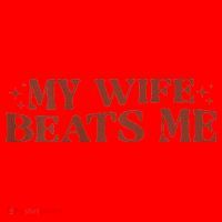 My Wife Beats Me Funny Relationship Couple Santa Hat thumb 1