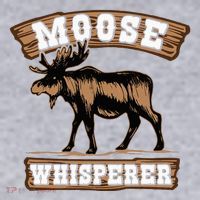 Moose Whisperer Bull Moose Women's Sweatshirt thumb 2