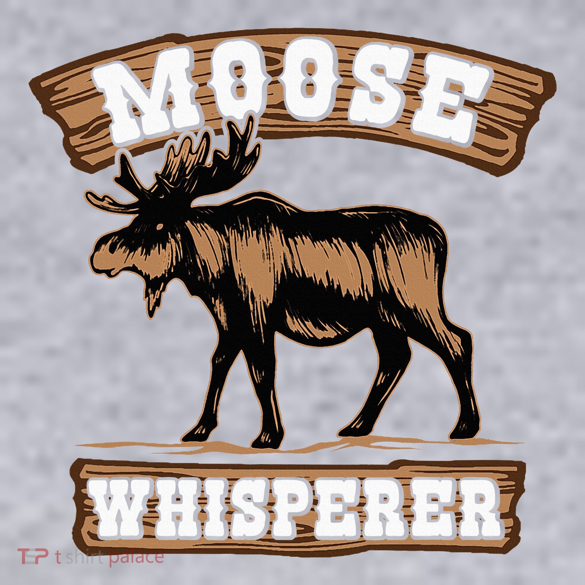 Moose Whisperer Bull Moose Women's Sweatshirt