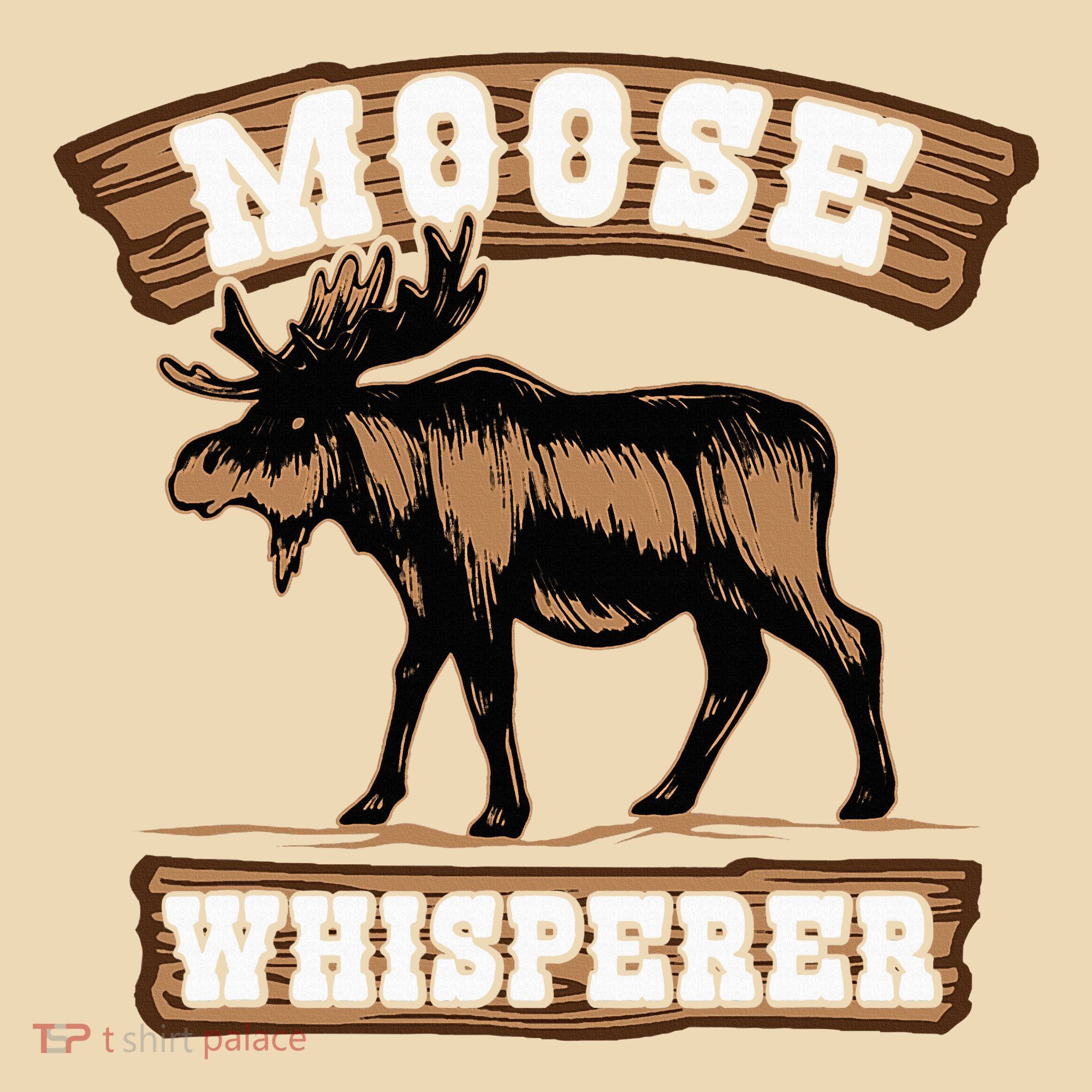 Moose Whisperer Bull Moose Tote Bag