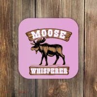 Moose Whisperer Bull Moose Coaster thumb 0