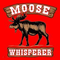 Moose Whisperer Bull Moose Santa Hat thumb 1