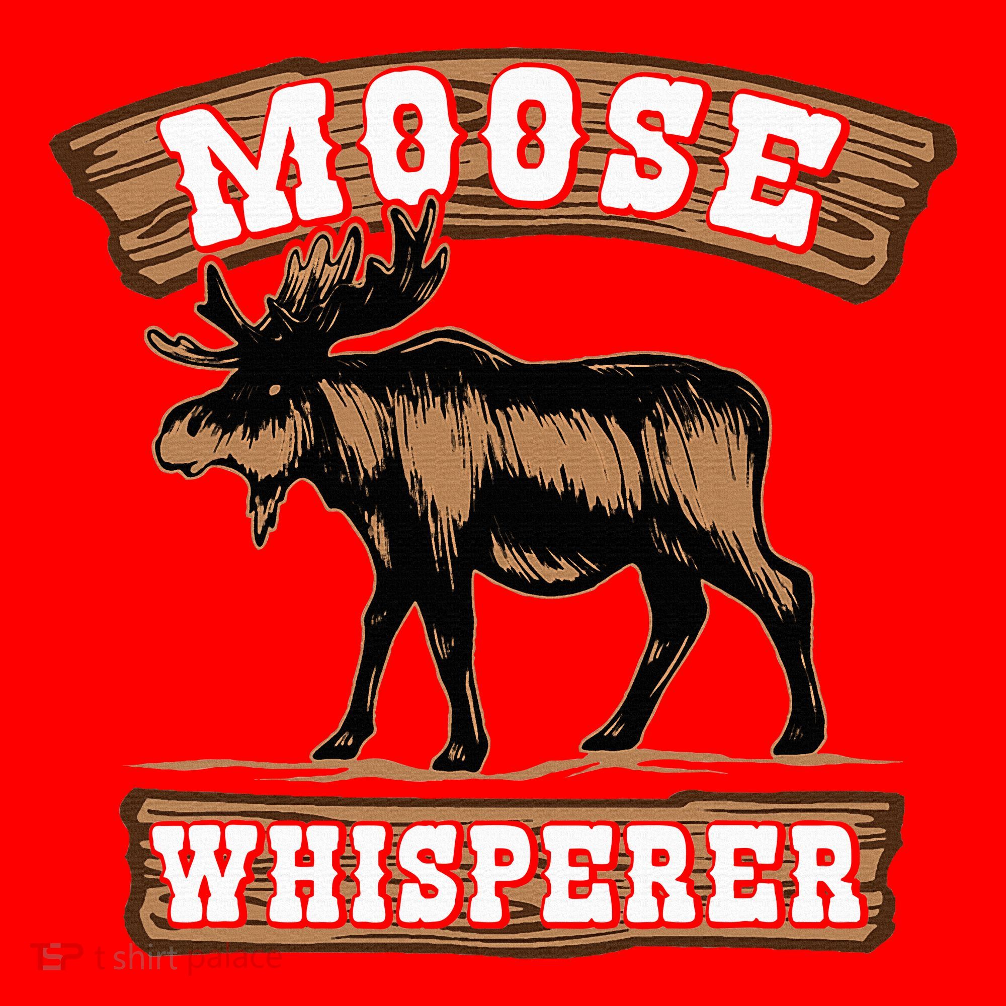 Moose Whisperer Bull Moose Santa Hat