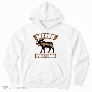 Moose Whisperer Bull Moose Hoodie