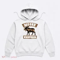 Moose Whisperer Bull Moose Hoodie thumb 0
