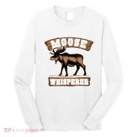 Moose Whisperer Bull Moose Long Sleeve Shirt thumb 0