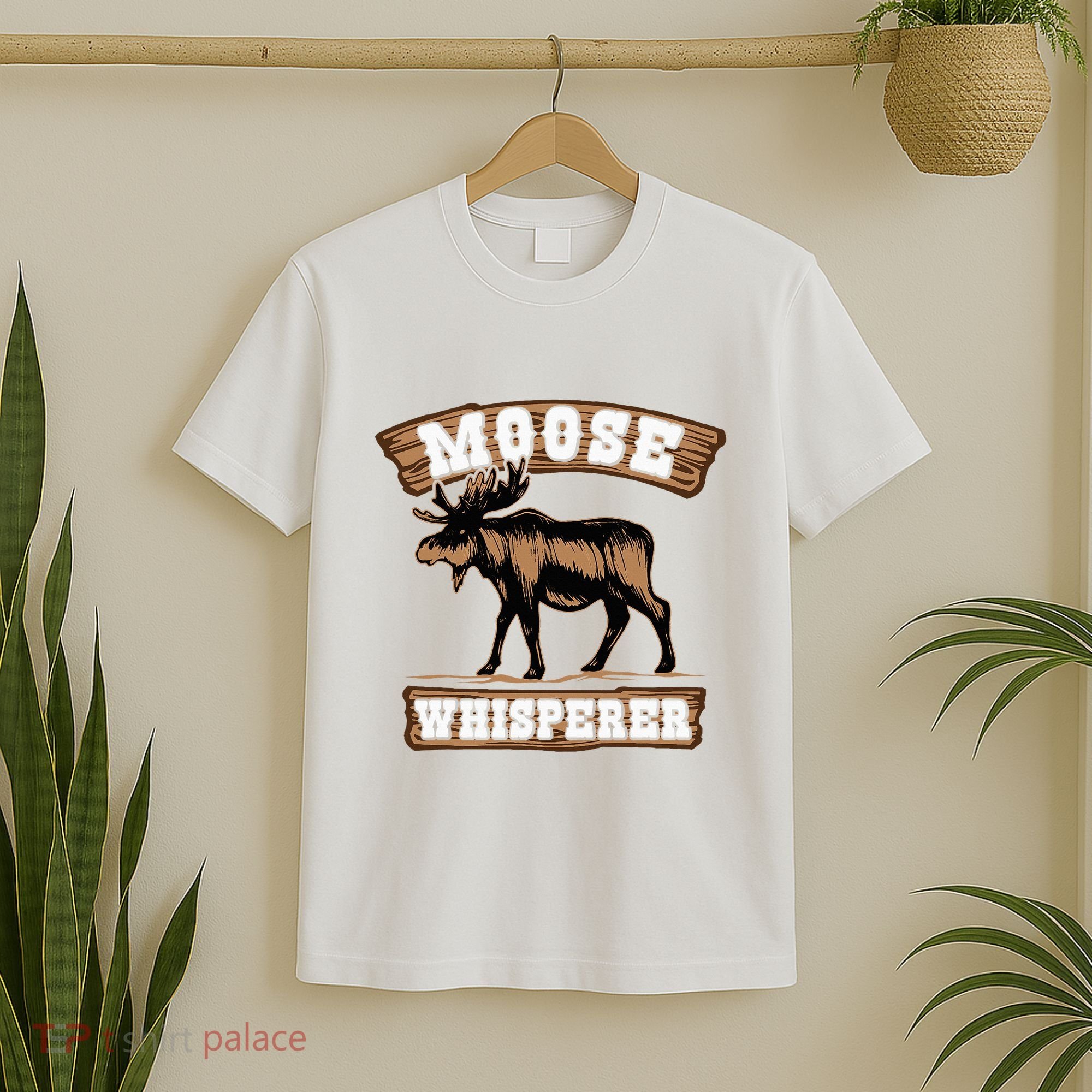 Moose Whisperer Bull Moose T-Shirt
