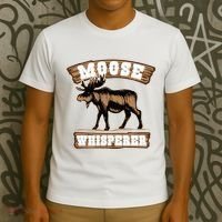 Moose Whisperer Bull Moose T-Shirt thumb 3