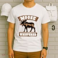 Moose Whisperer Bull Moose T-Shirt thumb 6