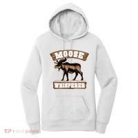 Moose Whisperer Bull Moose Women's Hoodie thumb 0