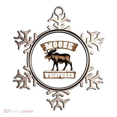 Moose Whisperer Bull Moose Ornament