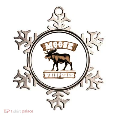 Moose Whisperer Bull Moose Ornament