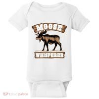Moose Whisperer Bull Moose Baby Bodysuit thumb 0
