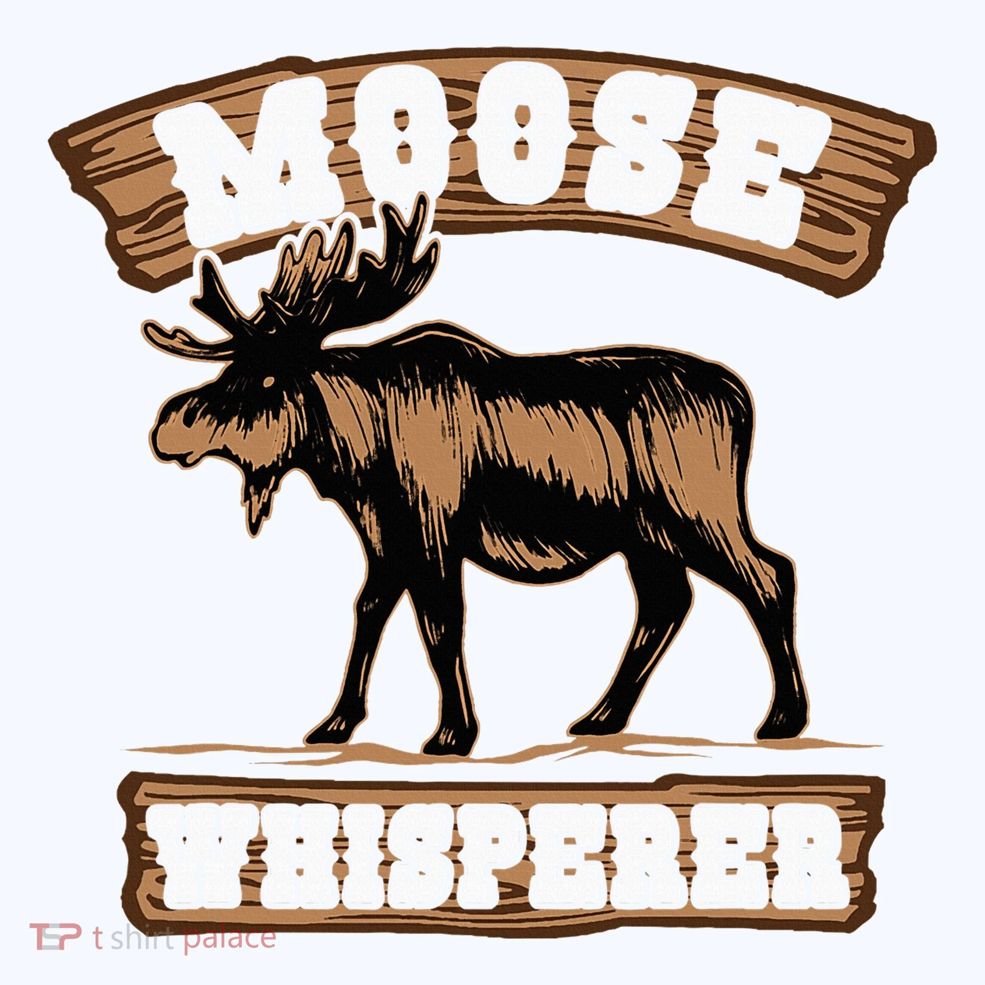 Moose Whisperer Bull Moose Tank Top
