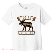 Moose Whisperer Bull Moose Toddler T-Shirt thumb 0