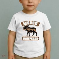 Moose Whisperer Bull Moose Toddler T-Shirt thumb 2