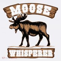 Moose Whisperer Bull Moose Women's Long Sleeve Shirt thumb 2