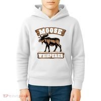 Moose Whisperer Bull Moose Kids Hoodie thumb 4