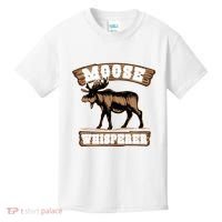 Moose Whisperer Bull Moose Kids T-Shirt thumb 0