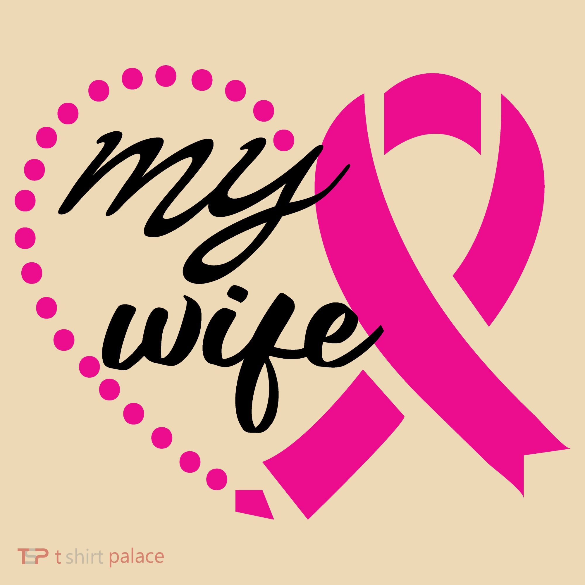 My Wife Breast Cancer Awareness Tote Bag