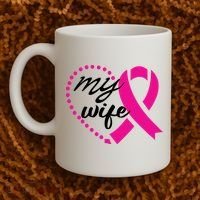 My Wife Breast Cancer Awareness Coffee Mug thumb 2