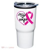 My Wife Breast Cancer Awareness Tumbler thumb 0