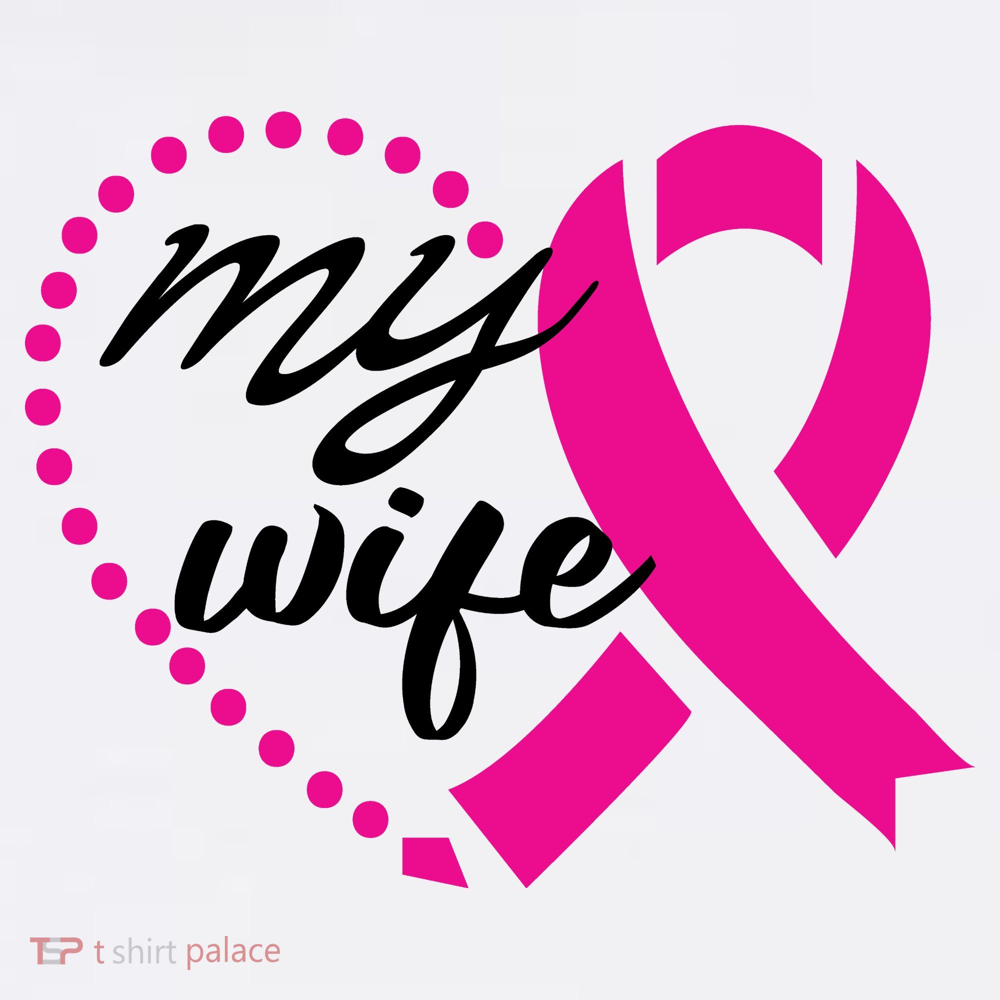 My Wife Breast Cancer Awareness Women's Tank Top