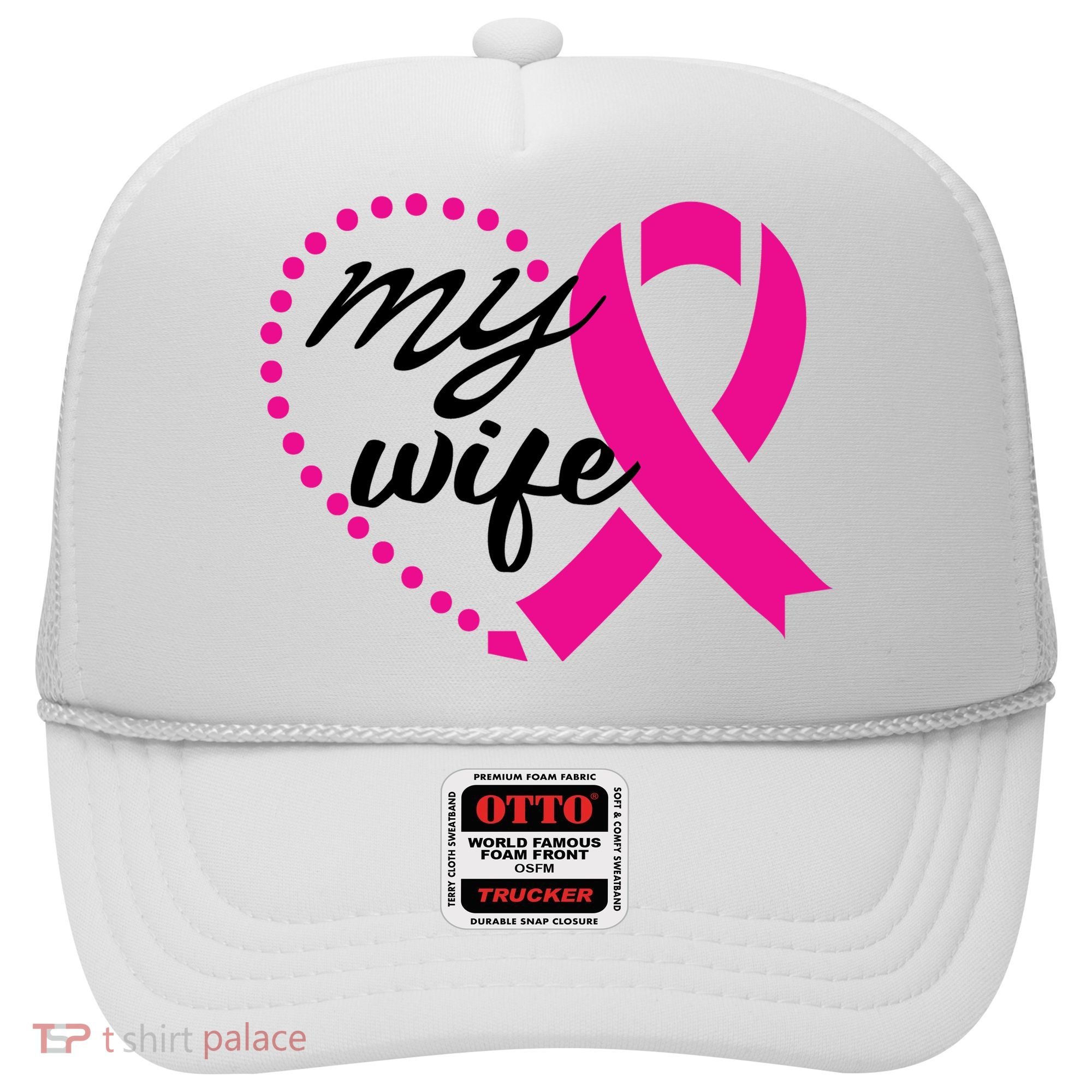My Wife Breast Cancer Awareness Hat
