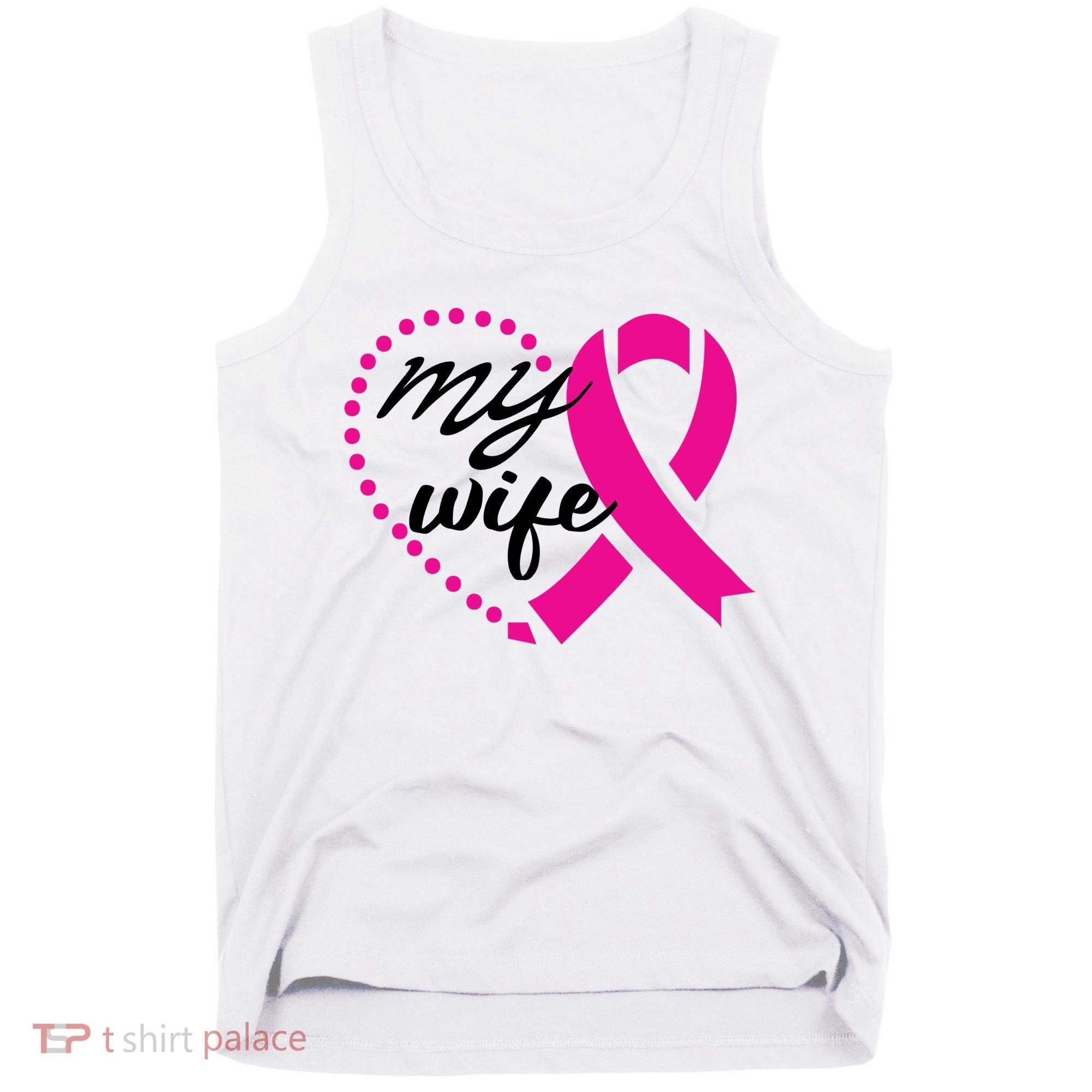 My Wife Breast Cancer Awareness Tank Top