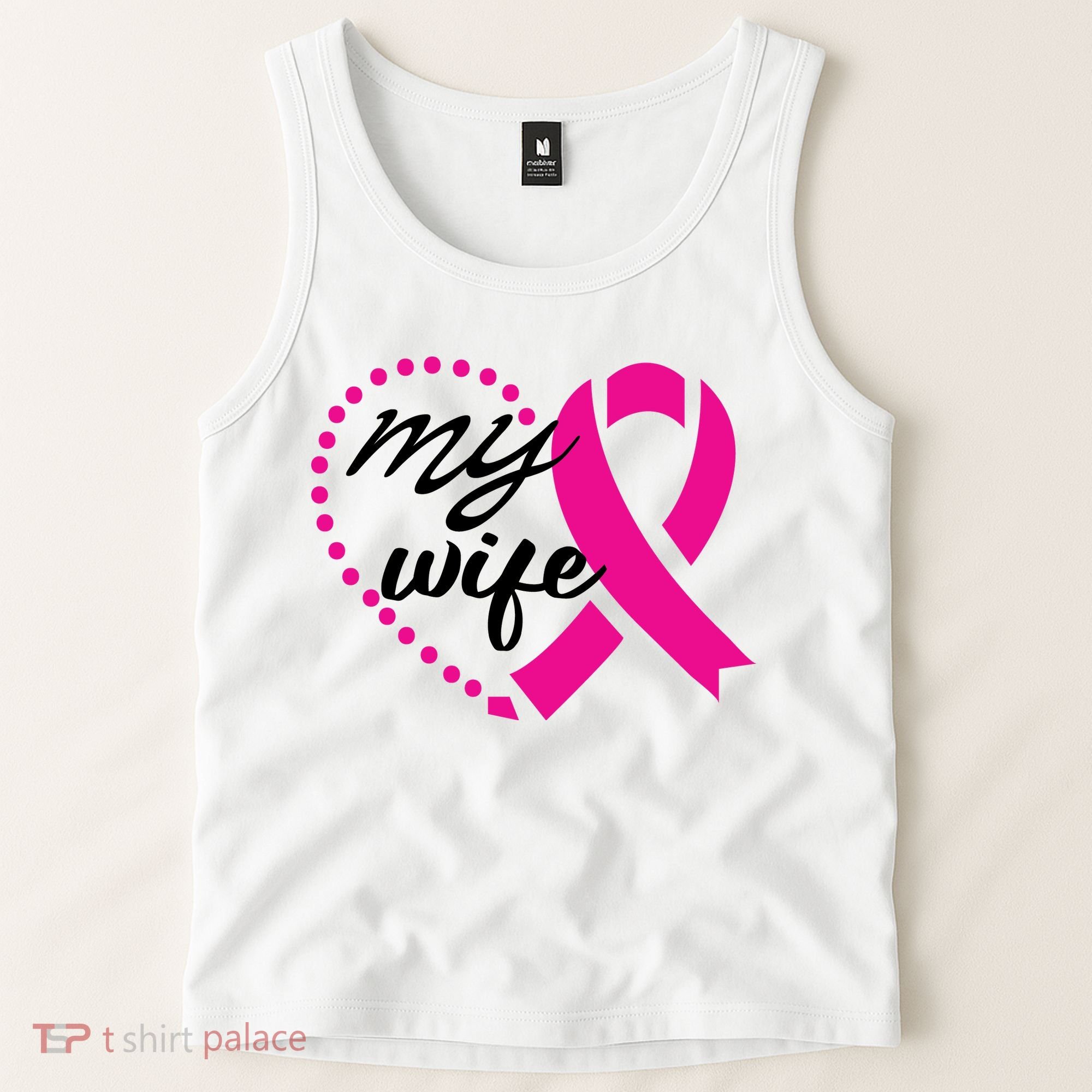 My Wife Breast Cancer Awareness Tank Top