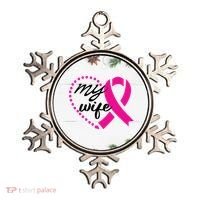 My Wife Breast Cancer Awareness Ornament thumb 0