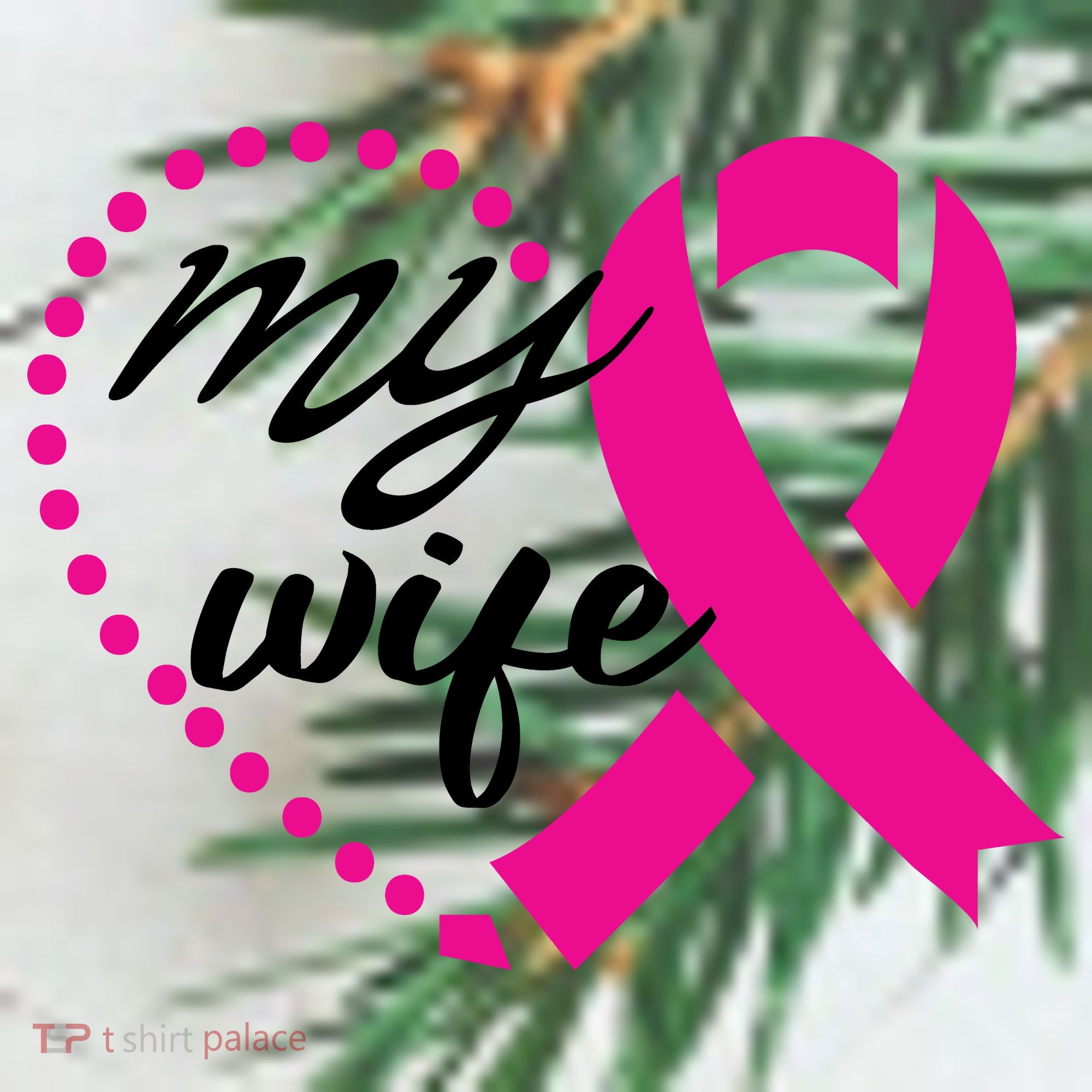My Wife Breast Cancer Awareness Ornament