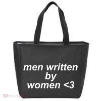 Men Written By Women Tote Bag thumb 0