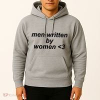Men Written By Women Hoodie thumb 2