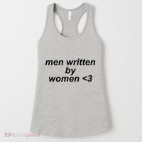 Men Written By Women Women's Tank Top thumb 0