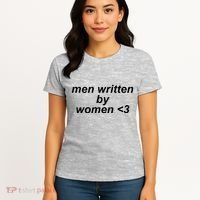 Men Written By Women Women's T-Shirt thumb 4